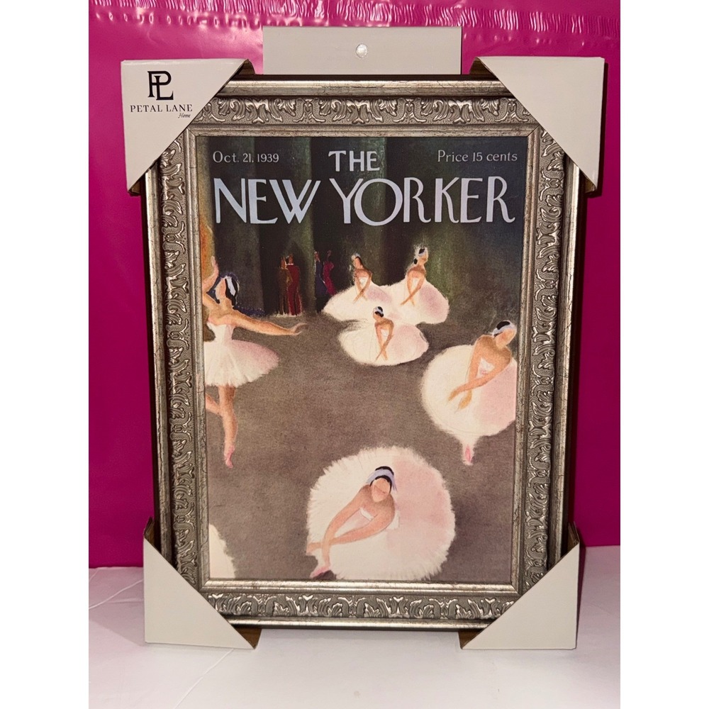 Petal Lane New Yorker Wall Art- 13x10
